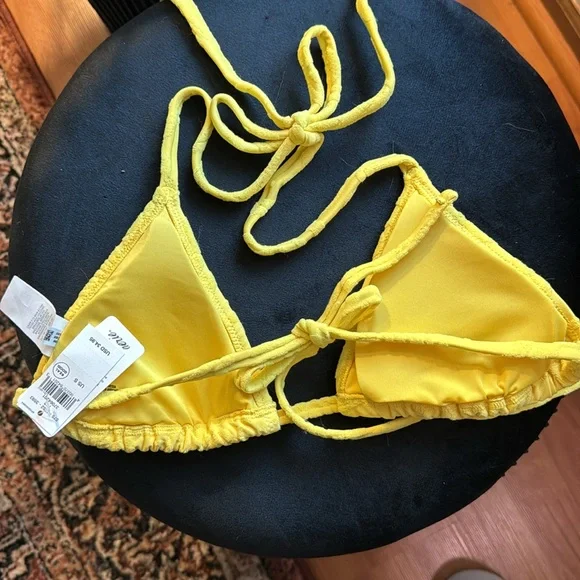 Aerie terry triangle bikini top - Picture 2 of 2